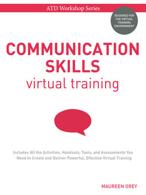 cover image of Communication Skills Virtual Training